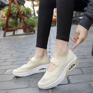 Casual Shoes Camp High Wedge Designer Treners Kobiety wulkanize białe sporty trampki Kobiety sportowe loffers zaawansowane baskette