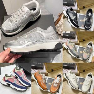 Designer Luxury Womens Casual shoes channel out of office Sneakers Outdoor running Shoes Vintage Suede Leather Trainers Fashion derma City gsfs Traine
