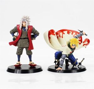 2Styles 1418cm Anime Shippuden Minato Jiraiya Figur Toys PVC Model Collection Doll for Kids Gift MX2003195407387