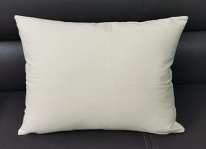 1717 Zoll Natural Canvas Pillow Hülle undyed Baumwollwurf -Kissenabdeckung leeres Sofa Kissen Fall für Handlacking1833073