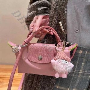 Difference Wholesale Bolsas Original Perforated Pink Bag sac de jour Color Toiletry Bags Version of Strap Bun Mini Slight Dumpling Small Choose Shoulder BUOT