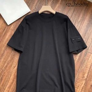 Stones Islandss Designer Mens T Shirt الأزياء الفاخرة الأكمام القصيرة القميص الحجري المطرز للسيدات فضفاضة وملابس تنفس غير رسمية TEE 3464