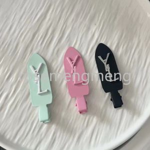 Famous Women Brand Designer Letter Mark Hair Clips Candy color Luxury Barrettes Hairpin Charm All-match Hairclips Christmas Hairs Accessories