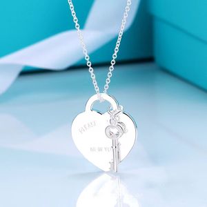 designer necklace womens Classic jewelry necklace 925 silver necklace heart necklace luxury jewelry designer necklace Valentine Day gift jewelry fast girls Gift