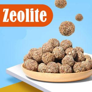 Ogrzewanie 500 g/pudełko Filtr Filtr Nośnik Naturalny Zeolite nano amoniak pochłaniający kamień Bakterie Bakterie Filtr House Filtr Materiał