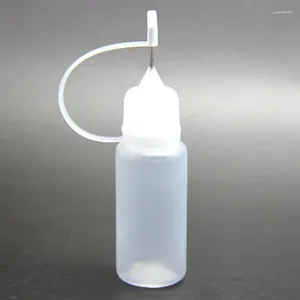 Flytande tvåldispenser 10 ml nålspetsflasksapplikator för färgspetsad munnen oljemakeupverktyg