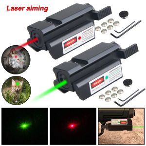 Scopes Vastfire Tactical Green/Red Laser Dot Sight Pistol