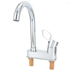 Bathroom Sink Faucets G1/2 Basin Faucet And Cold Water Mixer Dual-Hole Tap For Kitchen Home Taps