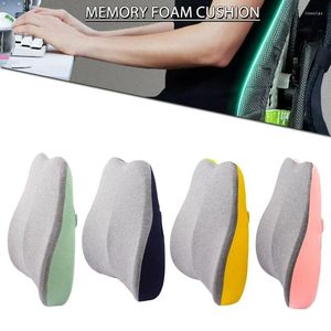 Pillow Memory Cotton Waist Back Support Pad Car Office Home Chair Orthopedic Lumbar Relieve S