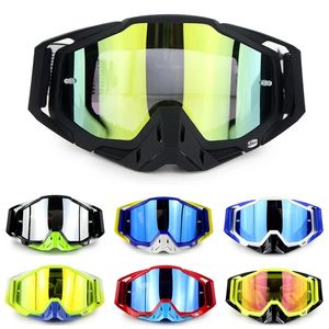 Motocross Goggles Goggles Ekran szklany do Gogle Mountain Bike Off-Road Wyścigi