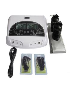 Dual Foot Detox Ionic Spa Machine Hydrogen Cleanse For Two Person Use With Far Infrared Heating Belt Ion Feet Massage Leg Relax2226845