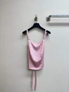 مصمم للسيدات 2024 جديد الصيف للسيدة الحلوة الوردي الحلو سلسلة المعادن الأزياء سترة أزياء امرأة غير رسمية أنيقة