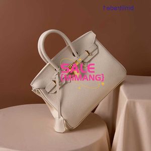 A Birknns Designer Bag نمط Litchi Leather عالية الجودة محمولة سعة كبيرة كاري الأعمال غير الرسمية LNQU X2WK X2WK