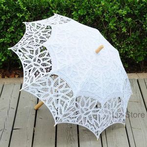 Lace Laces Wedding Vintage Sun Bridal Umbrellas Performance Photography Prop Party Decoration Umbrella Th1098 s