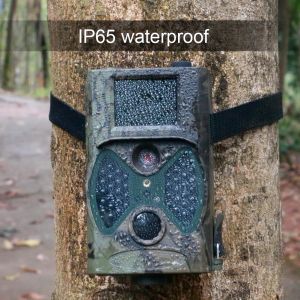 Cameras Photo Traps Hunting Trail Camera 16MP 1080P Night Vision Hunter Cameras Digital Infrared Cams Surveillance HC300A