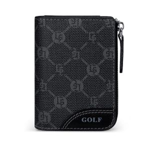 Holders Golf Large Occin Card Bag z wieloma pozycjami karty Pozycje dowodu identyfikacyjnego dla męskiej mody zero portfela