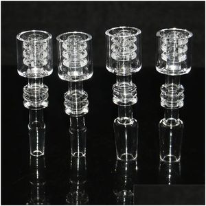 Rökpipor Hookahs 10mm 14mm manlig diamantknutkvartspik för nektar dab st rör dropptips glas olje brännare rör askare dr dhz5t