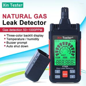 Xin Tester Gas Leak Detector Portable Natural Flammable Propane CO Methane Analyzer XT609