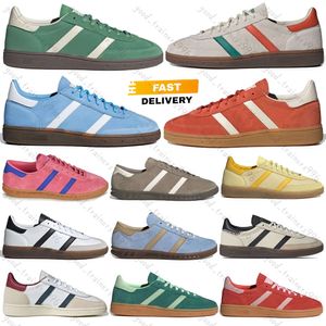 Designer Casual Shoes Spezial Navy Scarlet Aluminium Core Black Scarlet Glue Clear Pink Arctic Glow-In-the Dark Black Black Blue Blue Men Women utomhus Casual Shoes