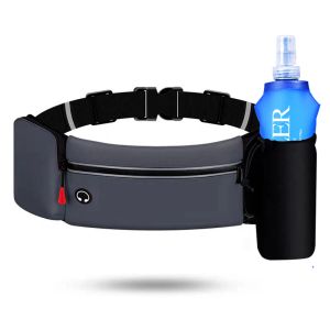 Bags Breathable Marathon Jogging Cycling Running Bag Trail Hydration Belt Waist Bag Pouch Fanny Pack Phone Holder 500ml Water Bottles