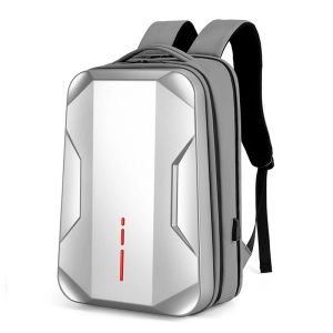 Backpacks New Hard Shell Backpack For Men 17.3 Inch Laptop Business Backpack Double Opening Waterproof Esport Gaming Backpack Travel Bags