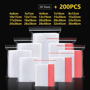 Bags Small Zip Lock Plastic Bags Reclosable Transparent Bag Vacuum Storage Bag Clear Bags Ziplock Food Storage Bags plastic zip bag