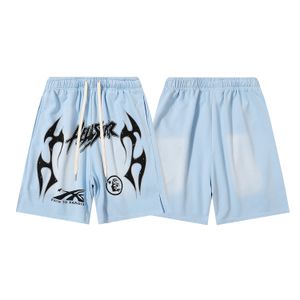 SS24 Summer American Fashion Brandhellstar 2518 Sky Shorts Casual Shorts Sky Blue Size S M L XL