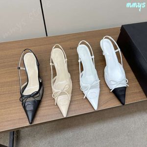 Scarpe per canali Donne pompe con tacchi alti a punta a fila sandali sexy sandali slingback classici digesisti di tacchi gattini Donne di alta qualità scarpe single di alta qualità 5,5 cm