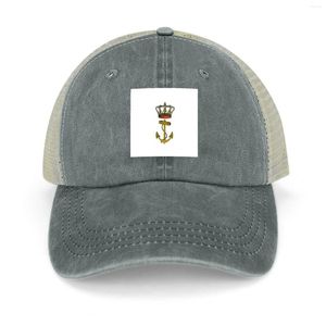 Ball Caps Embleem Koninklijke Marine Anchor Cowboy Hat Christmas Rugby Trucker Cap Women Men's