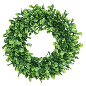 Decorative Flowers Artificial Garland Wedding Wreath Hanging Decoration Spring Door Wreaths Front Wall Decorate