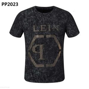 Филиппс стиль Plain Phillip Designer Designer футболка Men Pleins Pleins Men Men Designer rail New Skull Diamond T доллар с коротким рукавом Bro 4454