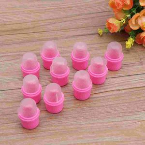 Nail Gel 10 Pcs Polish Removing Covers Removers Tools Soaker Manicure Bagged