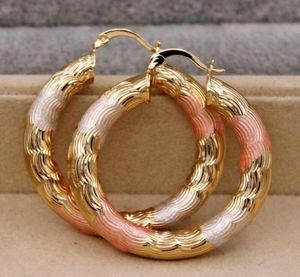 Dangle Chandelier Creative Big Circle Round Hoop Earrings for Women