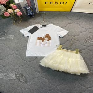 T-shirt del designer per bambini Set per bambini Classic Children's Summer Boys and Girls Short Short Short Brand Letter's Wear's Dimensione 90CM-15 10