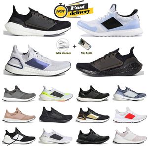 Top Shoes Athletic Shoes Utral Boost Solar amarelo núcleo preto preto creme bege de designer confortável tênis tênis Formome Treinadores de corrida tênis tamanho 36-46