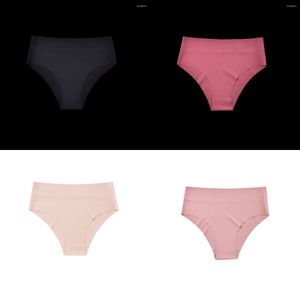 Panties Women's Women Female Underwear Sexy Solid Briefs Breathable Underpants Low Waist Intimates Lady Seamless