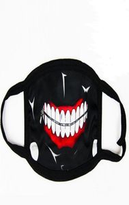 Party Anime Terrible Zipper Teeth Mask Vuxen Teen Fun Fancy Dress Lower Half Face Mouth Munfle Mask återanvändbar damm Varm vindtät C1156279