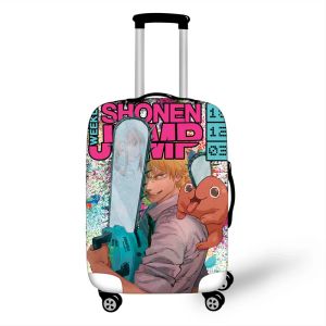 Accessories 1832 Inch Chainsaw Man Elastic Luggage Protective Cover Trolley Suitcase Dust Bag Case Cartoon Travel Accessories