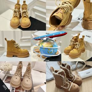 2024 Designerstövlar Populära trendiga kvinnor Booties Ankel Boot Luxury Soles Womens Party Thick Heel Storlek 35-40 Chunky vandring SMFK GAI Gratis frakt