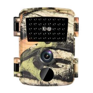 Kameror Hunting Camera 12MP 1080p Waterproof Sensor Sport Camera Field Recorder Mini Wild Jungle Hidden Camera Camouflage Mönster