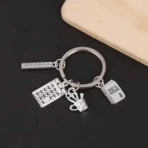 Keechchains Studia Keychain Calculatore Nota Righello Ring Dre Key Ring Student Cates