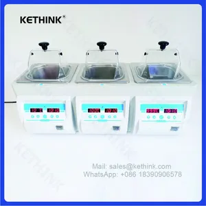 KT-W2L-3 Lab Use Water Bath Instrument 3 Tanks Independent Temperature Control & Display