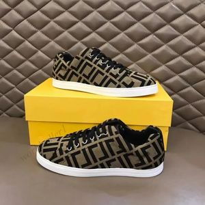 Designer Fabric Flatformen Sneaker Casual Schuhe Frauen Männer Domino High-Top-Sneaker Mode Canvas Outdoor Walikng Brown Schuh