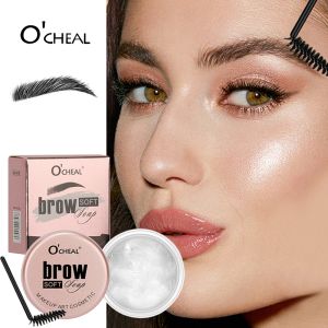 Enhancers Gel Gel Styling Stel 3D Feathery Wild Brow wosk wodoodporny długotrwały, łatwy do noszenia kształtowanie brwi Makeup Sculpt Mydel Kosmetyki