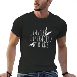 Erkek Tank Topları Kuşlar Kuş Gözlemcisi T-Shirt Kısa Estetik Giyim Erkekleri Grafik T-Shirts Pack