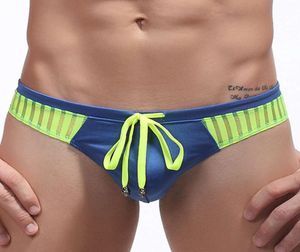 Men Swimwear Sexy Swimming Briefs Mesh Mens Thong G String Low Rise Swimsuit Swim Tanga Bottoms Hombre Beachwear Bathing Suit8938564