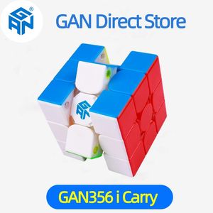 GAN 356 i Carry Smart Cube gan356 Bluetooth Intelligent Speed Speed Professional Magic Cube Toys for Children 240418