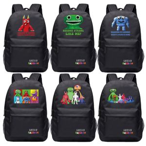 Сумки Garten of Banban School Bag Sack Game Game Boys Kids Kidse School Backpack Учащиеся путешествуют на плече Rucksack