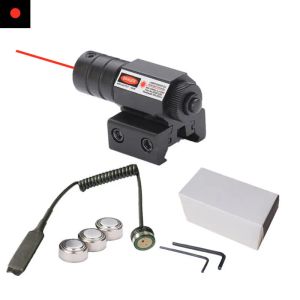 SCOPES 11mm 20 mmd DOT Ambito laser potente Mini Mini Airsofta Scopi MIPICATINNY Kit di montaggio per pistola per fucile da arma da fuoco che spara a caccia