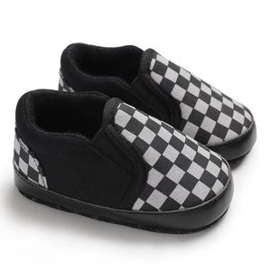 Babyschuhe Junge Erste Walkers Infant Casual Shoes Slip-on Vorkräte Krippenschuhe 0-18m 2024